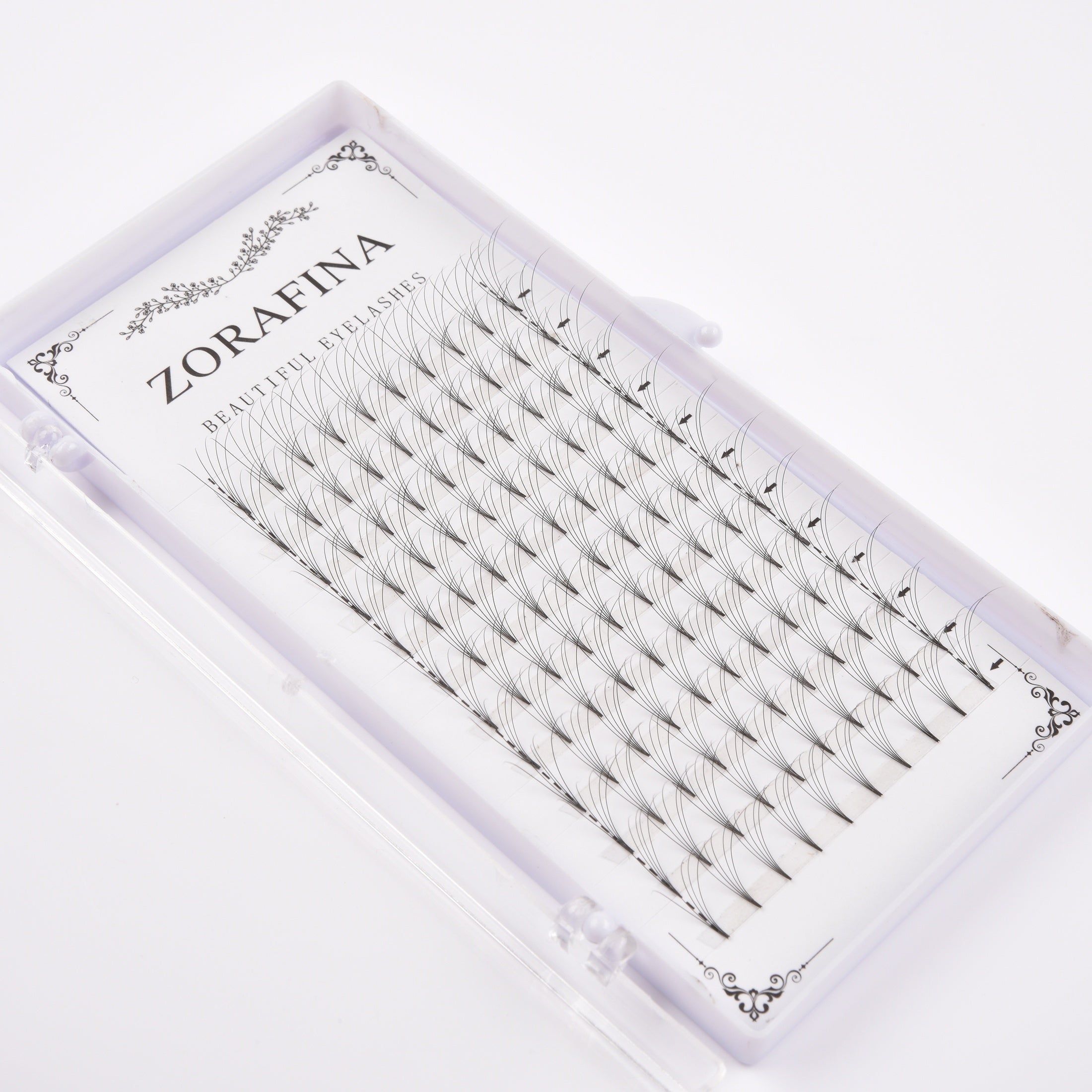 5D Cluster Lashes Short Root Curling Eyelashes Extension