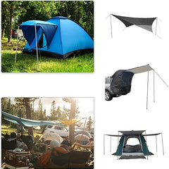 Adjustable Telescopic Tent Pole Set for Outdoor Canopy