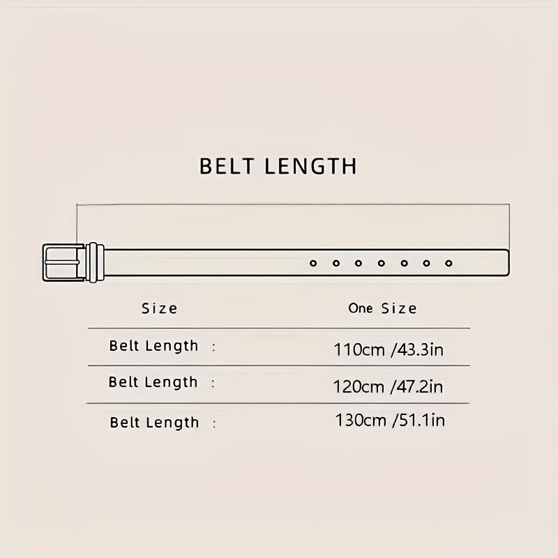 Automatic Buckle Leather Ratchet Belt Casual Retro Jeans Leather Belt