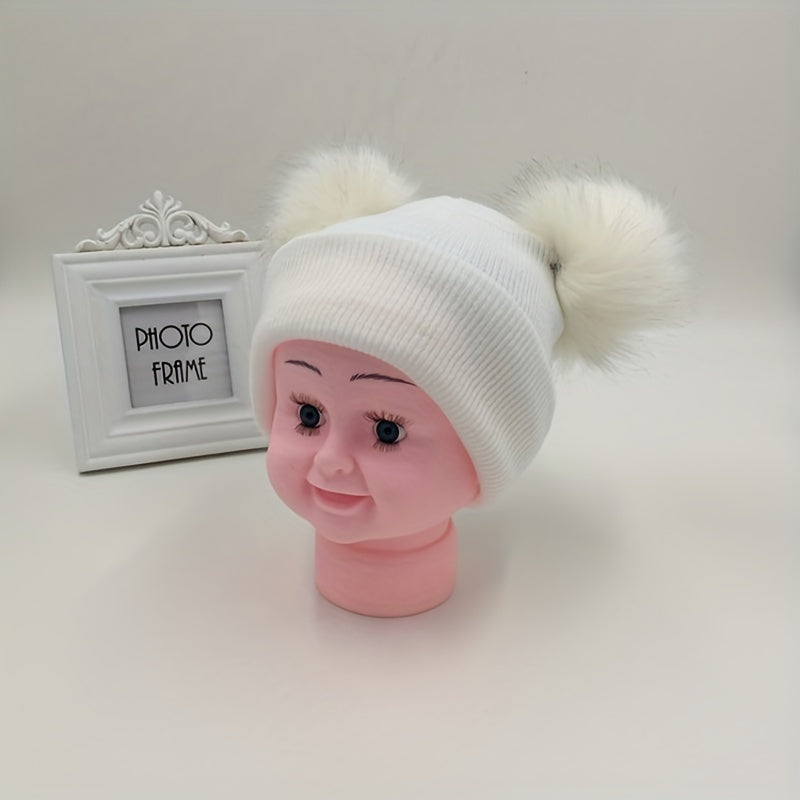Newborn Baby Knitted Winter Hat - Keep Her Warm and Stylish