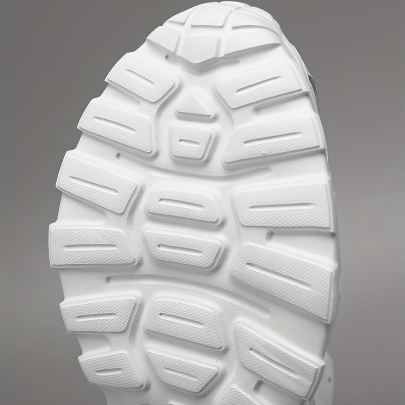 Men's Block Ankle Top Chunky Sneakers For Gym