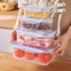 8pcs Storage Containers With Lids For Kitchen Grains Vegetables Fruits Snacks