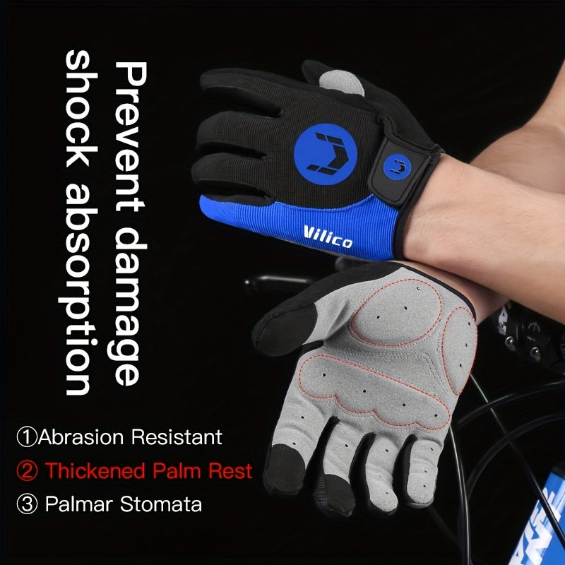 Breathable Non-slip Touch Screen Gloves for Outdoor Activities