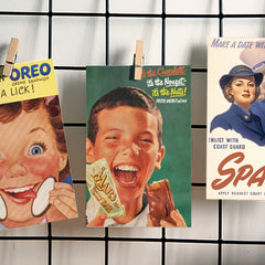 American Style Postcards for Bedroom Wall Decor