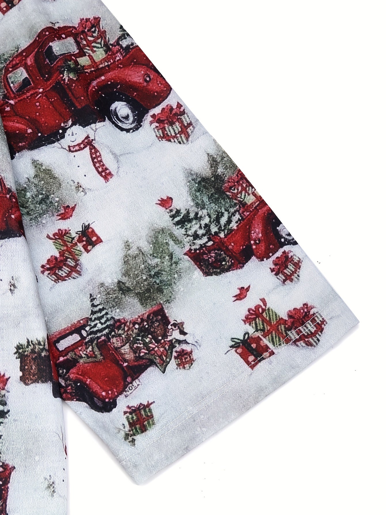 Christmas Casual Cardigan Women's Plus Graphic Print