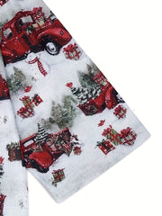 Christmas Casual Cardigan Women's Plus Graphic Print