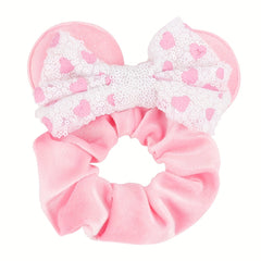 1pc Kids Large Hair Ring & Cute Hair Ties