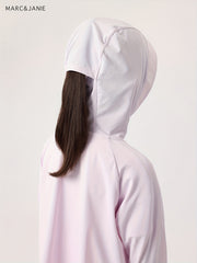 MARC&JANIE Girls Hooded Jacket Sun Protection Thin Coat