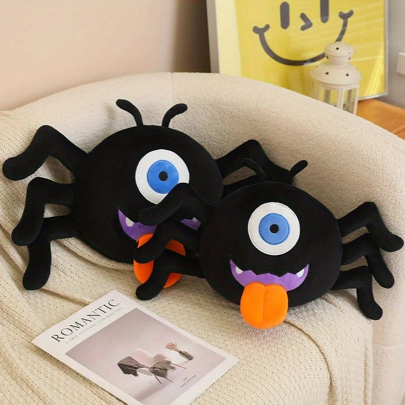 Halloween Spider Plush Toy Cute Cartoon Animal Doll Soft Fabric