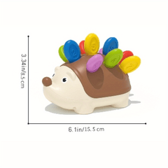 Cute Hedgehog Fine Motor Training Toy for Toddlers 1-3 Years