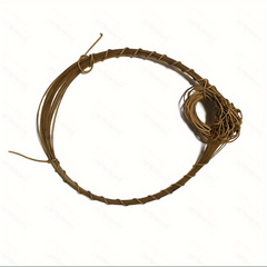 10pcs Natural Rattan Vine Poultry Trap Wreath Rings for Effective Trapping