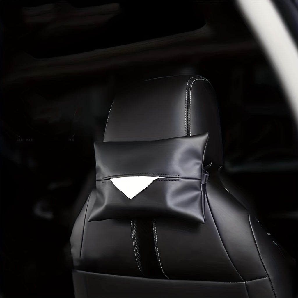 Car Napa Leather Tissue Bag