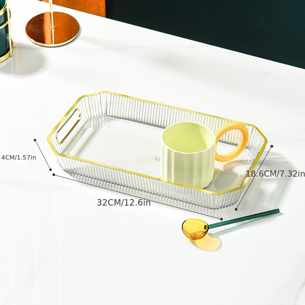 1pc Phnom Penh Tray Tea And Snack Tray Non-slip Fruit Tray