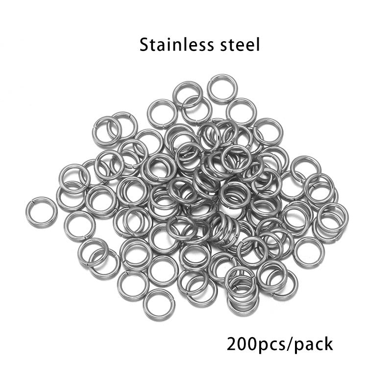Stainless Steel Jump Rings for DIY Jewelry Making