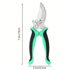 Garden Pruning Shears Stainless Steel Blades Gardening Scissors