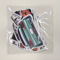 50pcs Car Cartoon Stickers for DIY Decoration