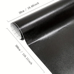 Leather Pattern PVC Adhesive Vinyl Film Stickers For Car Body
