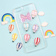 2PCS Ballon Accessories DIY Resin Ornaments For Kitchen Photo Board