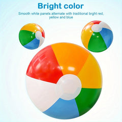 10pcs Inflatable Beach Balls for Pool Parties Hawaiian Luau & Carnivals