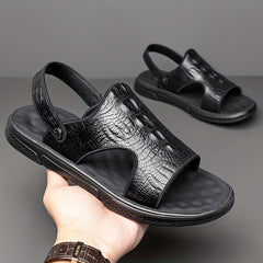 Men's Non Slip Sandals Comfy Slides Beach Shoes Summer