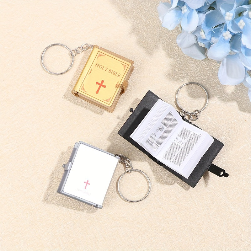 Bible Keychain Bag Hanging Charm Pendant Gift