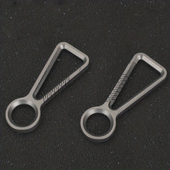 Titanium Carabiner Keychain for Outdoors