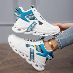High Top Women's Platform Athletic Shoes Lace Up Basketball Sneakers