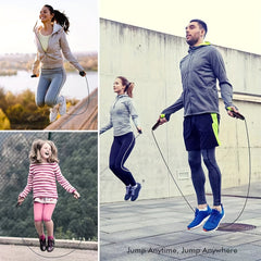Weighted Skipping Rope for Fitness Exercise and Weight Loss
