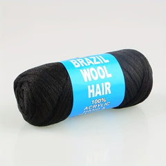 2pcs Brazilian Wool African Crochet Hair