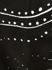 Sun & Moon Print Wide Leg Pants With Pockets