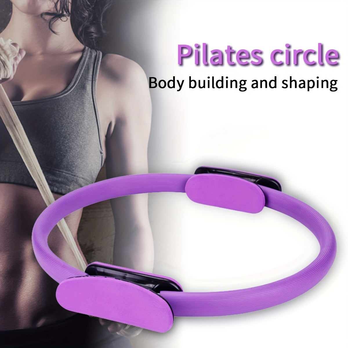 Yoga Pilates Fitness Circle Resistance Ring for Home Gym