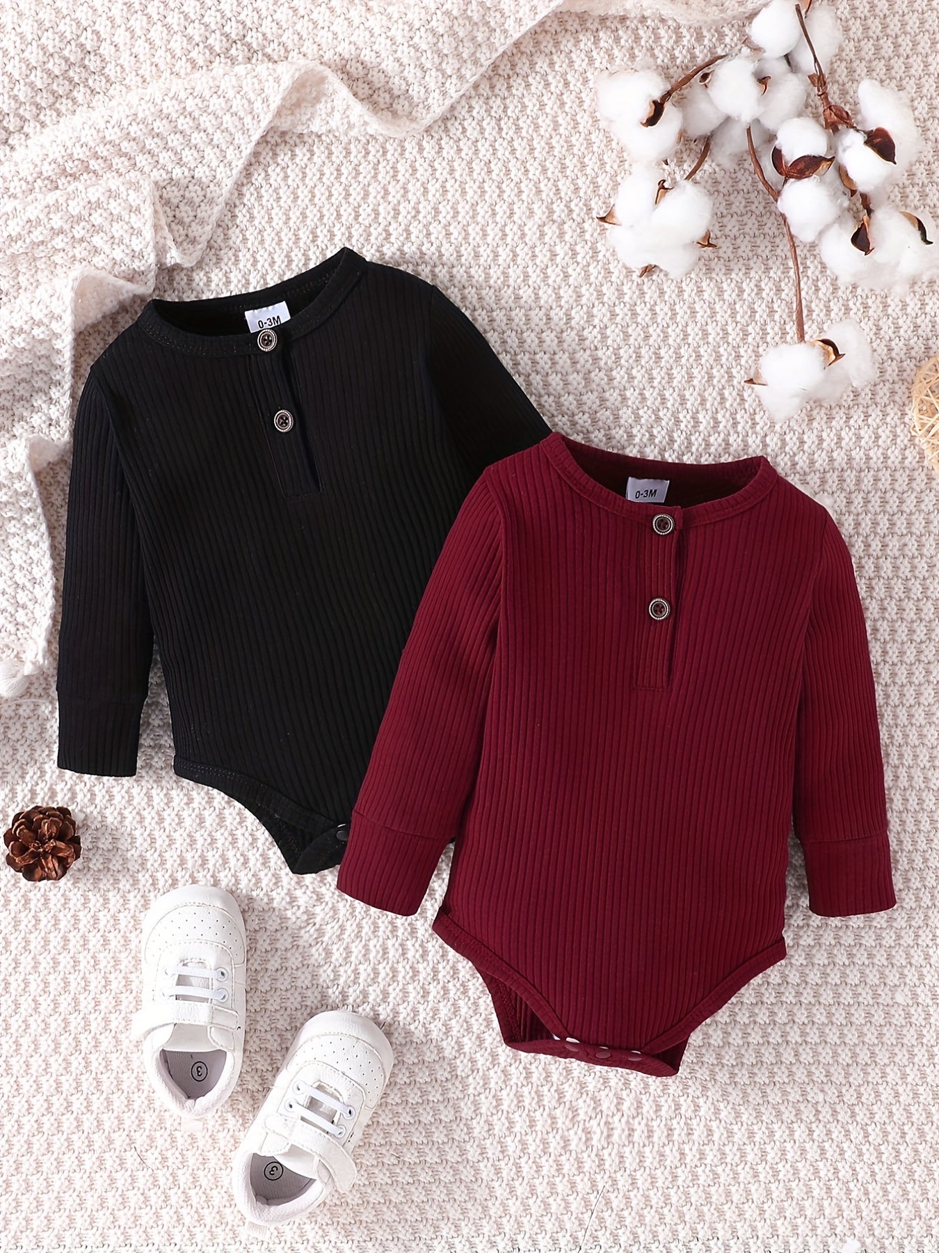 Baby Long Sleeve Romper Winter Jumpsuit