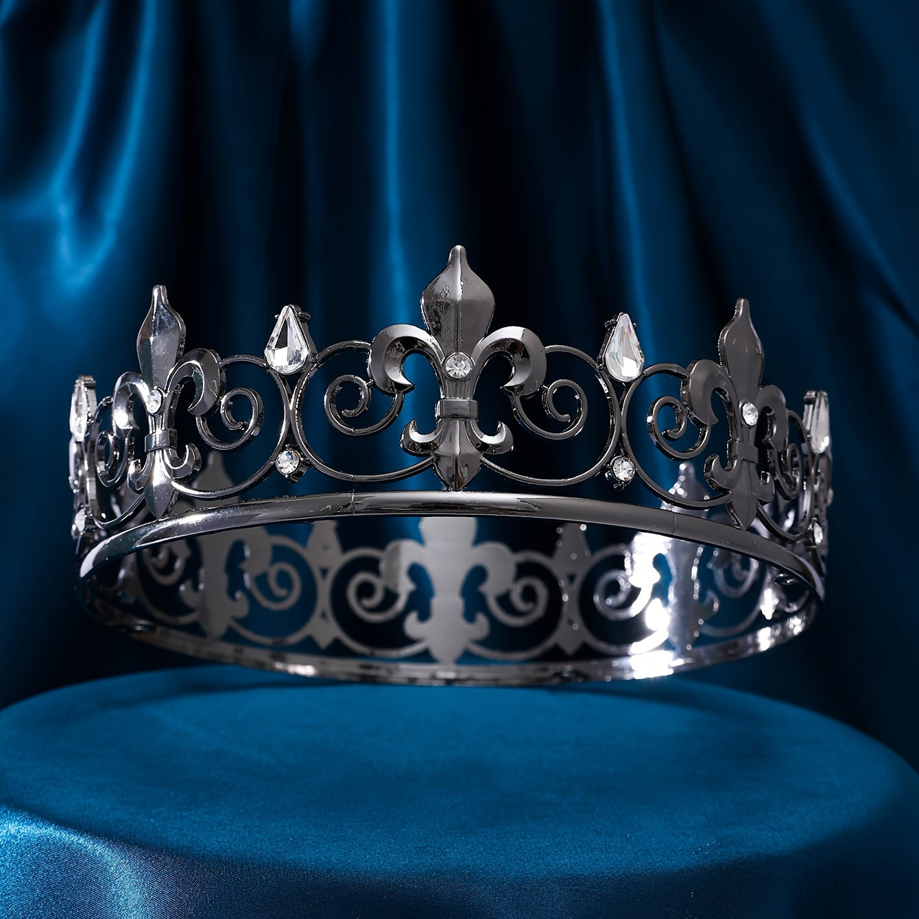 Royal Style Tiara King & Queen Crown Hair Accessories