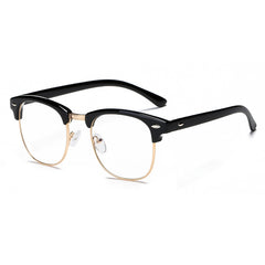 Women's Semi Rimless Light Blocking Glasses Frame