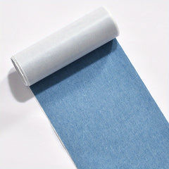 1pc Denim Patches Iron on Mending Fabric Sapphire 10