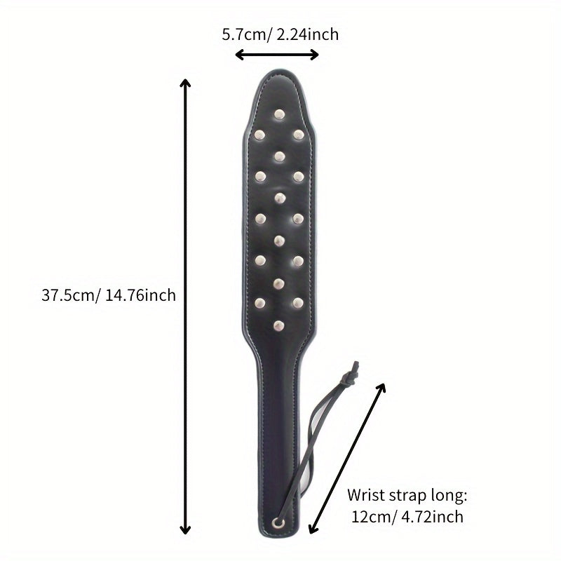 Durable Riding Crop PU Leather Paddle Racing Horses Training