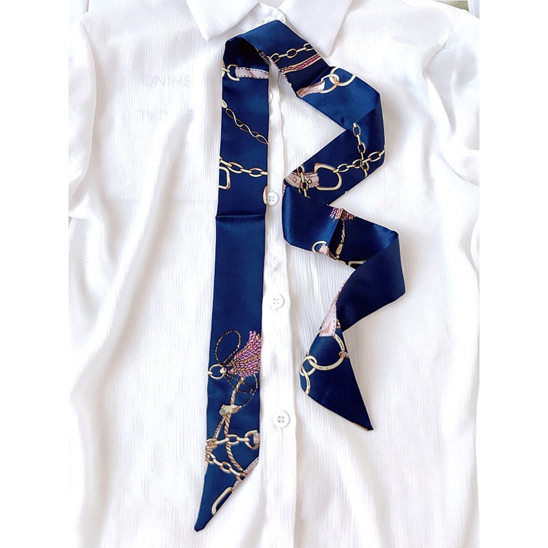Silk Scarves Hairbands Women's Scarves Wrist Decoration Bag Decoration Scarf