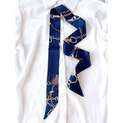 Silk Scarves Hairbands Women's Scarves Wrist Decoration Bag Decoration Scarf