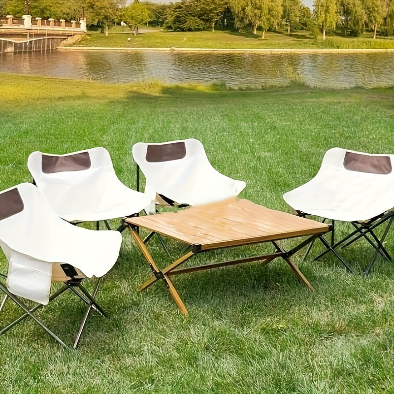 Outdoor Moon Chair Portable Lounge Chair for Fishing Picnic