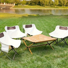 Outdoor Moon Chair Portable Lounge Chair for Fishing Picnic