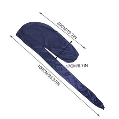 2pcs Silk Strap Pirate Hat Turban With Long Tail