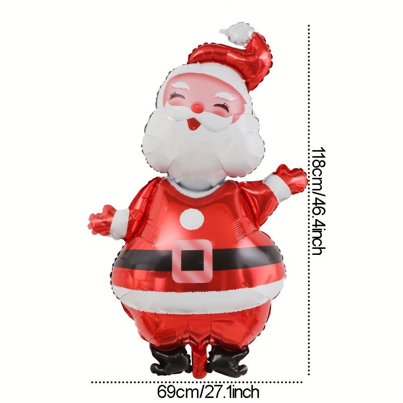 1pc Christmas Foil Balloon Santa Claus Party Balloons Home Decor