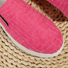 Comfy Stylist Slip on Walking Shoes Thick Sole Outdoor Flats