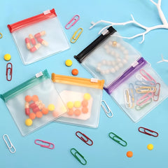 7pcs Pill Pouch Bags Reusable Zippered Medicine Organizer Travel Pill Bags