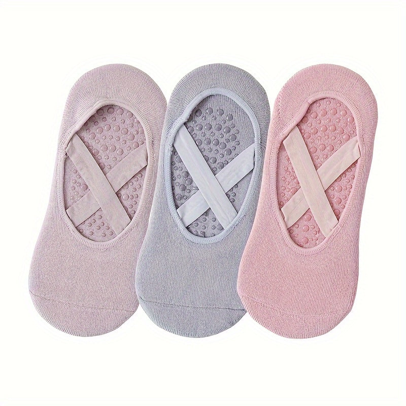 Women's Yoga Socks Silicone Non-slip Pilates Fitness Socks