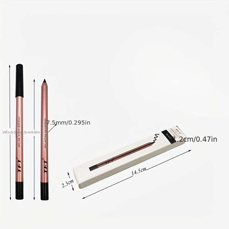 24H Liquid Eyeliner Pen Waterproof Smudge Proof Long Lasting