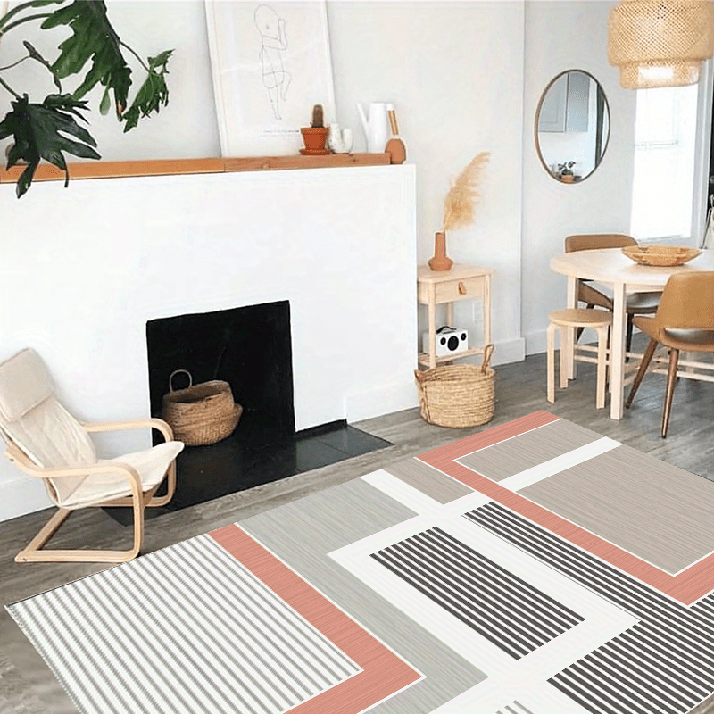 Fluffy Faux Wool Area Rug Contemporary Large Carpet Soft Comfo