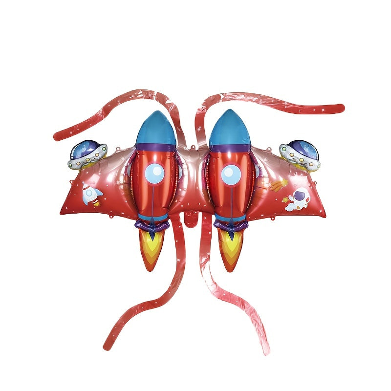 Cartoon Rocket Wings Balloon Thanksgiving Gift Christmas