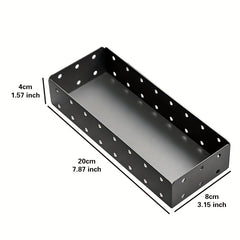 Metal Polish Pencil Container Box Pen Holder Organizer
