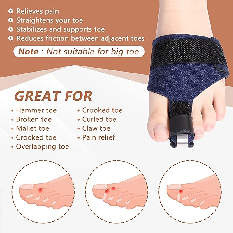 Adjustable Toe Fixing Strap with Aluminum Plate Support
